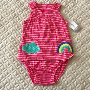 Brand new with tag infant one piece.